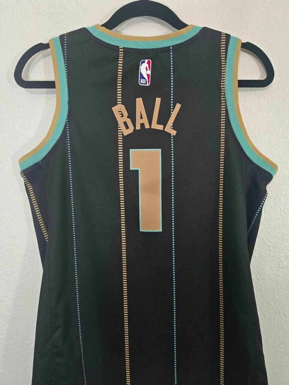 Nike LaMelo Ball Charlotte Hornets City Edition #1 NBA Jersey Basketball, Small